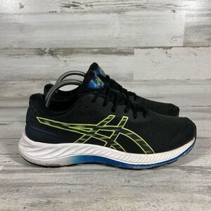 Asics Mens Gel-Excite 9 Running Athletic Shoes Black Hazard Green Size 8.5‎